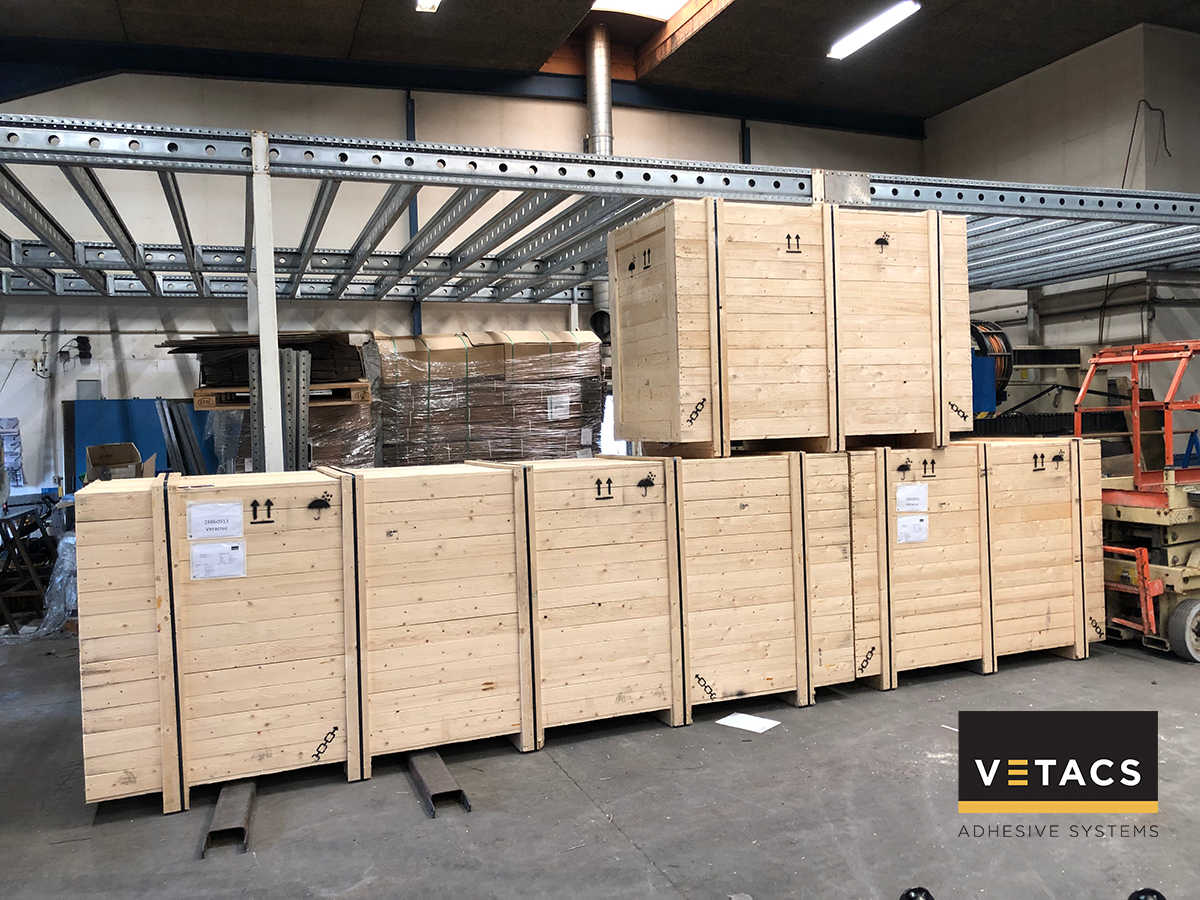 Three new Vetacs Application Systems ready for shipping to Mexico and Australia